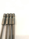 Metric Speed Tip Hex Driver RC Power Tool Tip Set (4) 1.5/ 2.0/2.5/3.0mm 100mmL