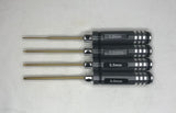 New Hex Driver Set 4pcs piece Steel Allen 1.5 2.0 2.5 3.0 RC Car Tools US Seller